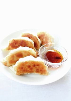 ネギの甘味が美味しい【ネギ餃子】-レシピのメイン写真
