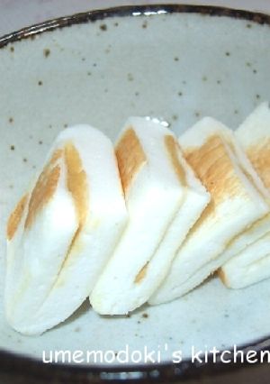 お弁当に「ハンペンの味噌挟み焼き」-レシピのメイン写真