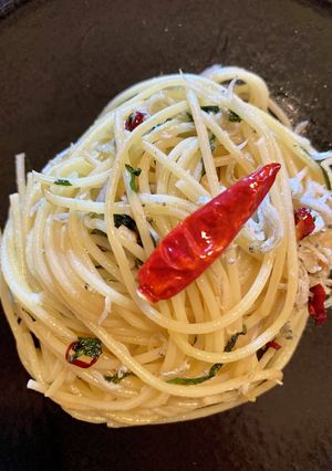 しらすと大葉のペペロンチーノ-レシピのメイン写真