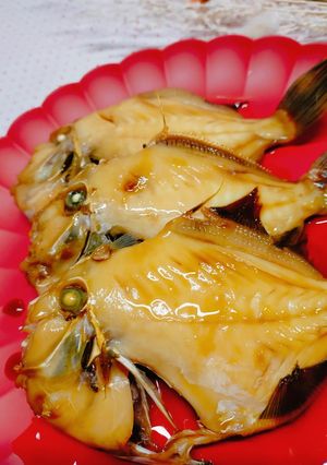 カワハギの煮付け～魚の駅生地～-レシピのメイン写真