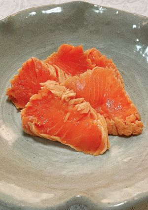 サッと湯通し・サーモンの簡単・柚香漬け-レシピのメイン写真