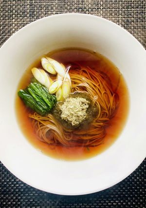 年越しそば　とろろ昆布-レシピのメイン写真