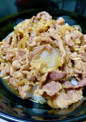 すき焼きのタレで作る牛丼-レシピのメイン写真