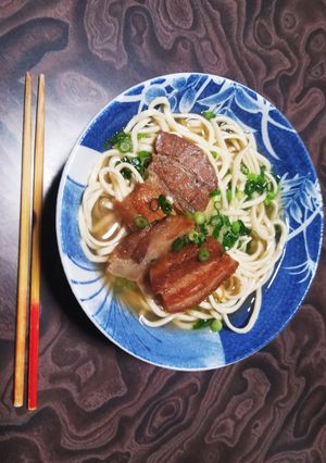年越しそば!【三枚肉の煮付け】-レシピのメイン写真