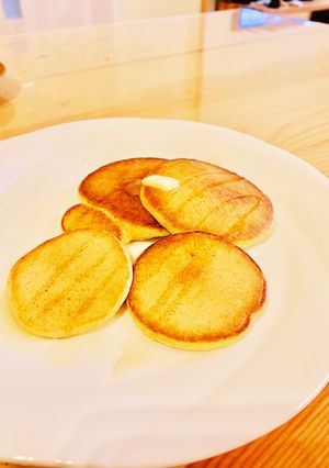 オートミールのふわふわパンケーキ-レシピのメイン写真