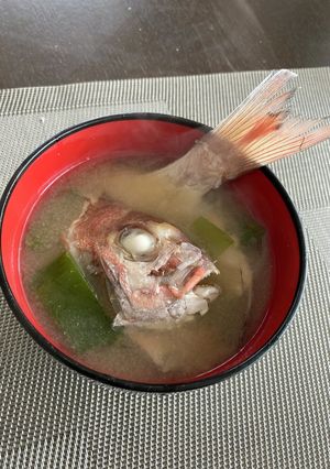 簡単!真鯛あら汁-レシピのメイン写真