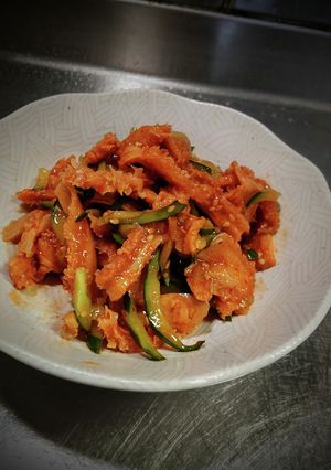 ミノキムチのキュウリ和え@≧↺≦@)❩ノ-レシピのメイン写真