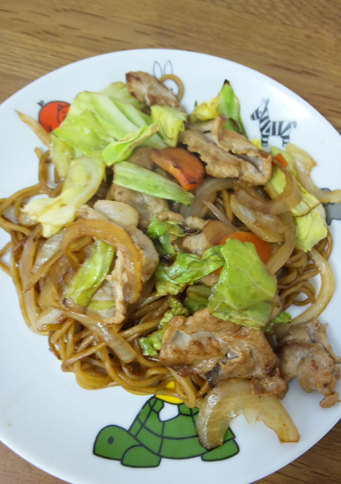 ☆我が家のソース焼きそば☆-レシピのメイン写真