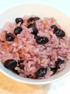 もち麦入り★黒豆ご飯-レシピのメイン写真