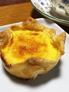 KALDI杏仁豆腐で簡単エッグタルト-レシピのメイン写真