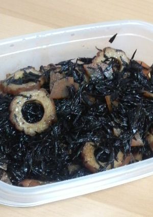 私の美味しいひじきの煮物-レシピのメイン写真