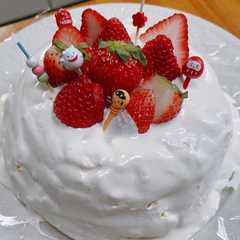 รูปของ 超簡単☆ドームケーキ