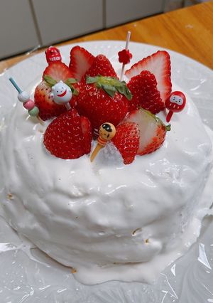 超簡単☆ドームケーキ-レシピのメイン写真