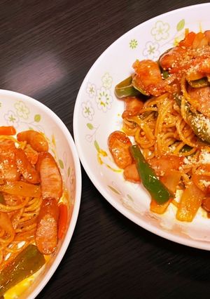ナポリタン-レシピのメイン写真