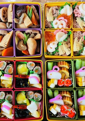 2023おせち料理 ~盛り付けと材料~-レシピのメイン写真