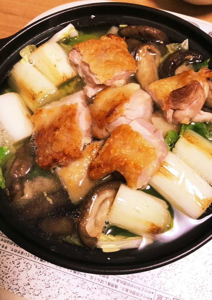 皮焼き鶏の鍋-レシピのメイン写真