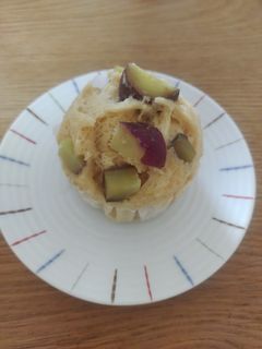 シナモンとさつまいもとレーズンの蒸しパン-レシピのメイン写真