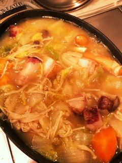 ソーセージとベーコンの白菜ポトフ-レシピのメイン写真