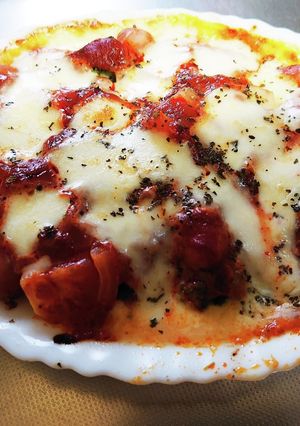 トマトとブロッコリーのトマトソースグリル-レシピのメイン写真