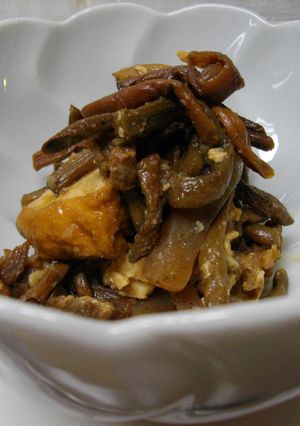 牛肉とぜんまいの煮物-レシピのメイン写真