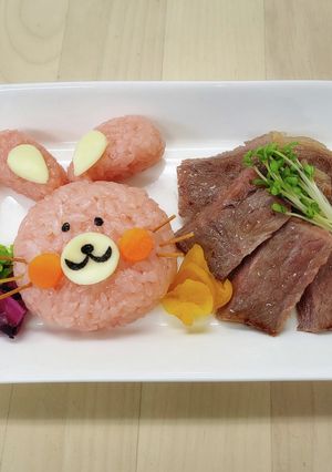 2023〜兎おむすび-レシピのメイン写真