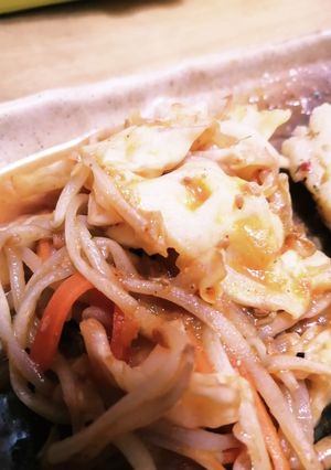 ミックスもやしのコチュゴマドレ炒め-レシピのメイン写真