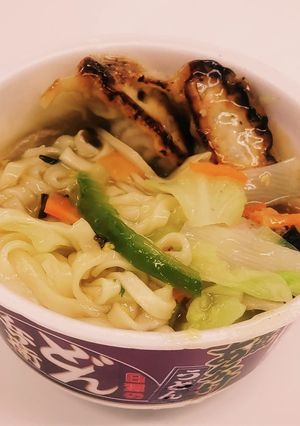 “カップあんかけうどん”-レシピのメイン写真