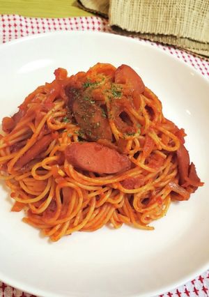 我が家のナポリタン!-レシピのメイン写真