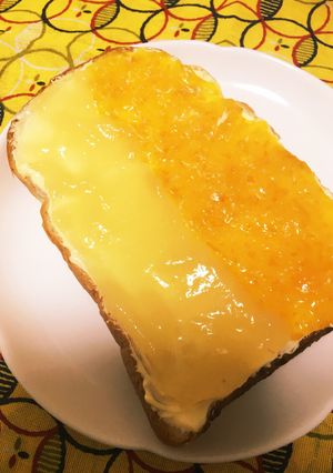 バターたっぷりジャムトースト-レシピのメイン写真