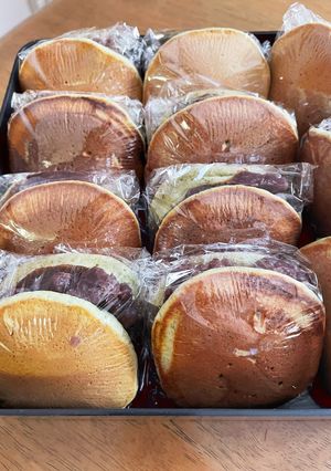 餡子とクリチの緑茶どら焼き-レシピのメイン写真
