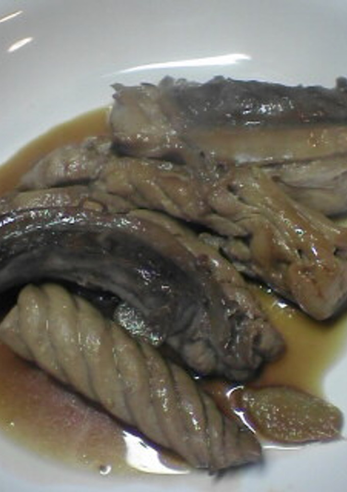 鮪の煮付け＋やさしいお酢-レシピのメイン写真