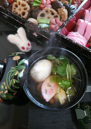家のお雑煮-レシピのメイン写真