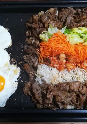 ホットプレートビビンバ！-レシピのメイン写真