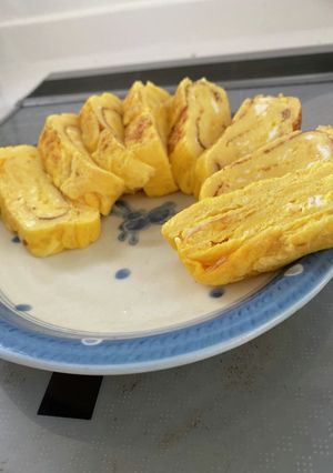 卵焼きの可愛い並べ方♡-レシピのメイン写真