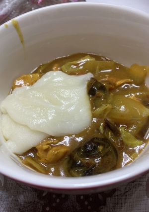 カレー雑煮　オガタ風-レシピのメイン写真