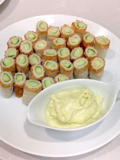 ちくわのキュウリ詰めわさびマヨ-レシピのメイン写真