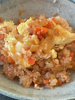 ふわふわ卵のオムライスチャーハン-レシピのメイン写真
