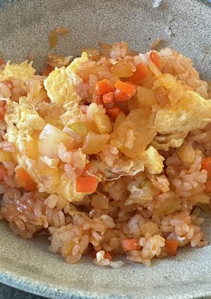 ふわふわ卵のオムライスチャーハン-レシピのメイン写真
