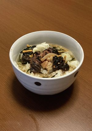 刺身の漬け茶漬け-レシピのメイン写真
