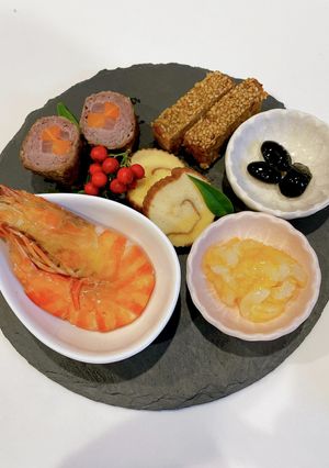 【ワンプレートおせち】海老の白だし煮-レシピのメイン写真