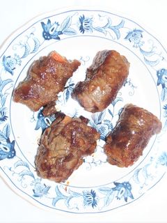 ごぼうと人参の牛肉巻き-レシピのメイン写真