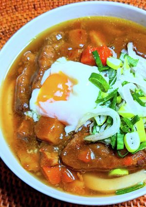 角煮カレーうどん-レシピのメイン写真