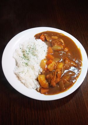 簡単☆家庭のチキンカレーライス-レシピのメイン写真