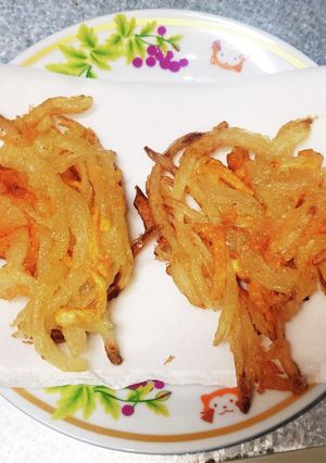 【食品ロス】みかんの皮でかき揚げ-レシピのメイン写真