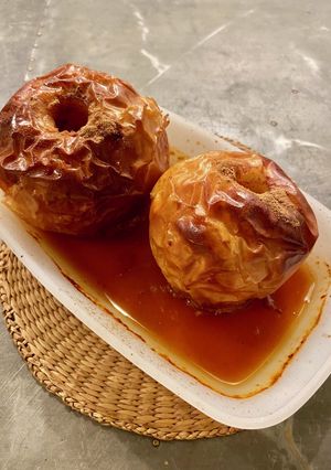 簡単！甘酸っぱい焼きりんご！-レシピのメイン写真