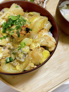 まいたけの親子丼-レシピのメイン写真