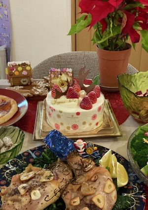《献立》クリスマス♡-レシピのメイン写真