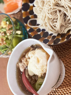 簡単!お蕎麦やうどんに!卵と豚肉のつけ汁-レシピのメイン写真