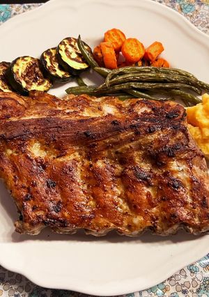 圧力鍋&オーブンで簡単BBQリブ-レシピのメイン写真