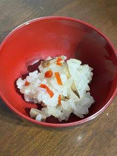 【おせちリメイク】筑前煮でちらし寿司-レシピのメイン写真